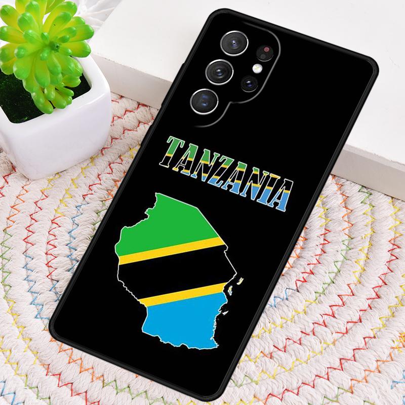 Tanzania Flag Coat Of Arms TPU Phone Case For Samsung Galaxy note 10 pro S26 S25 S24 S23 S22 Ultra Plus S21 FE S20 Cover