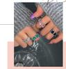 Trendy Fashionable European & American Influencer Gemstone Ring for Women: Colorful, High-End, Niche Design for Index Finger