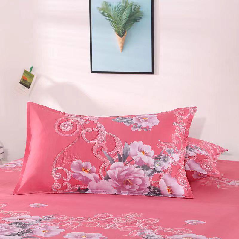 Pair of Thickened Student Dormitory Pillowcases, Single Size, Simple Design