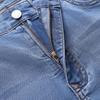 Qipai Men's Lyocell Blend Washed Ankle Jeans