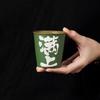 Green Ru Kiln Handwritten ******Lver Teacup Master Cup Personal Special Large Capacity Coke Cup Chinese High-End Kung Fu Tea Cup