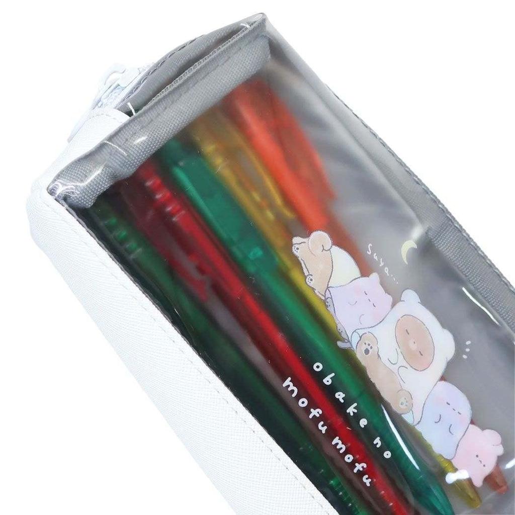 Mofumofu Twin Zipper Pen Case Obake no Mofumofu [Pen Pouch] /