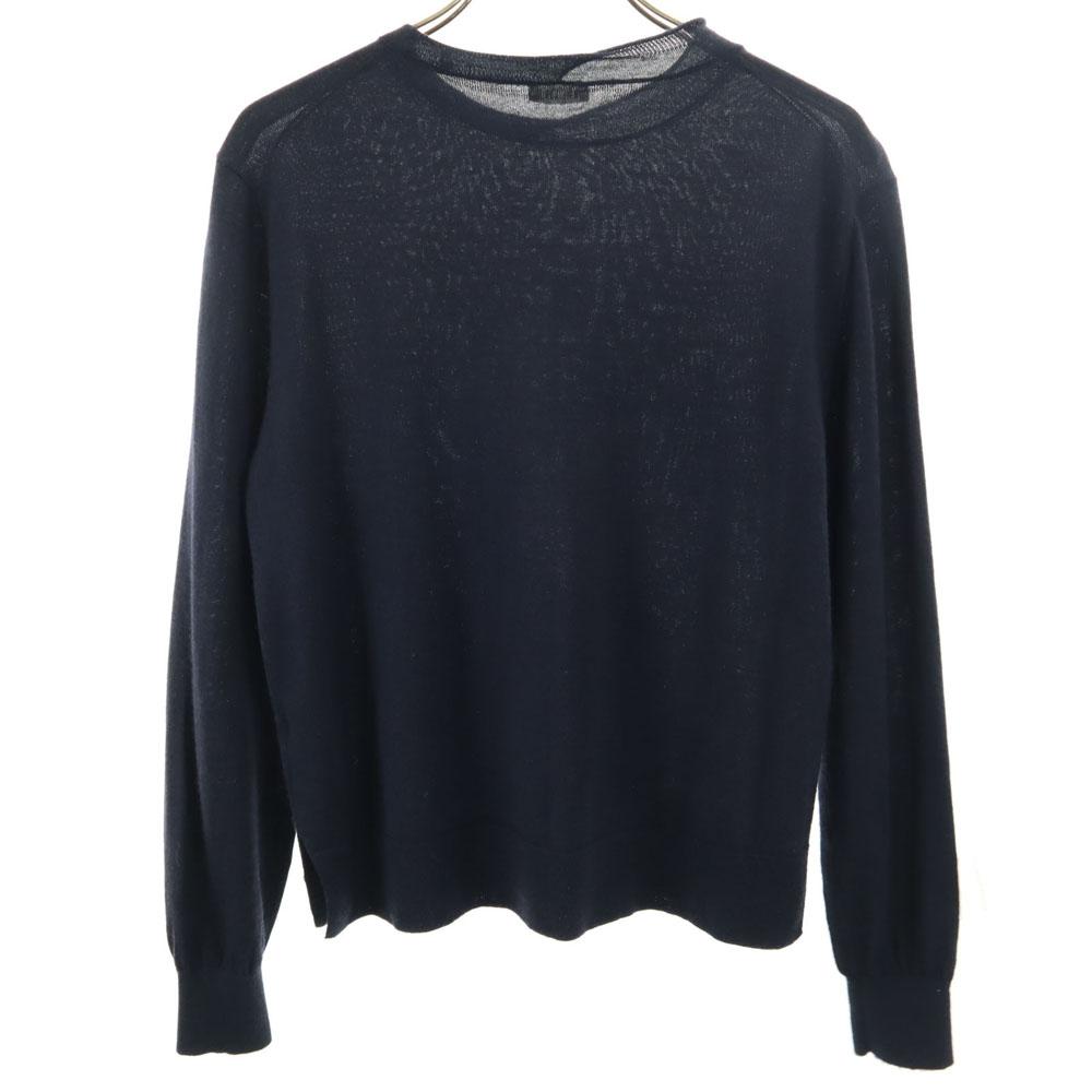 CELINE wool blend Long sleeve Cut XS Navy Women Used