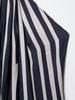 TAOP&ZA Spring/Summer Women's Halter Top & Striped Loose Long Pants Set