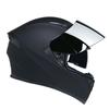 Dual Lens Motorcycle Helmet Off-Road ATV Scooter Riding Full Face Safety Women Men Adult ABS Material