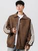 Men's Retro Leather Jacket - High-End Spring/Autumn Trend, Roguish & Handsome, Loose & Versatile Youth Lapel Design