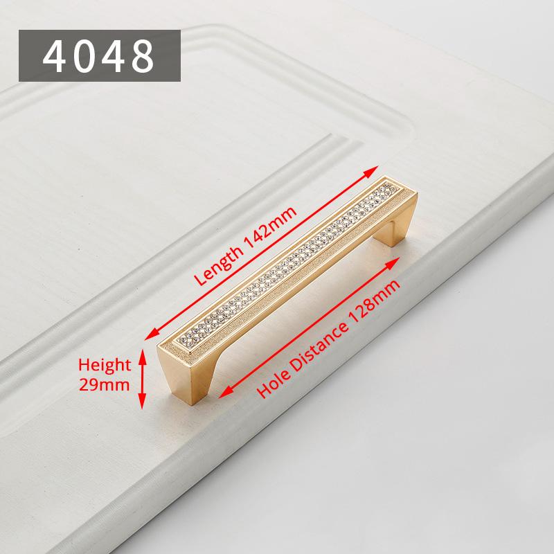 Zinc Alloy Pearl Gold Cabinet Knobs Kitchen Door Handles Drawer Cupboard Door Handle Cabinet Handles for Furniture Hardware