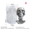 Cute Skull Silicone Candle Mold DIY Halloween Aromatic Candle Making Supplies Resin Soap Mold Christmas Gift Craft  Home Decor Don't See