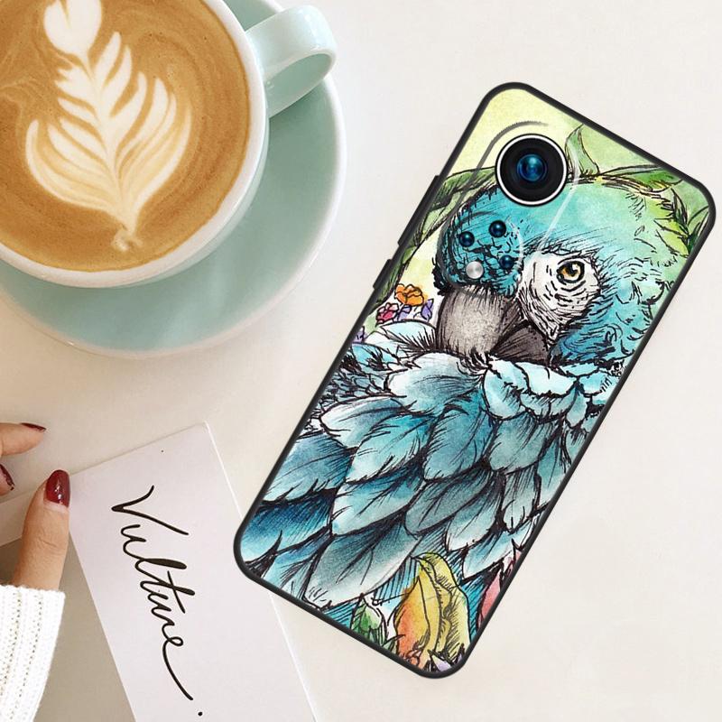Animal Parrot Bird For Honor Magic 8 Pro 7 6 5 Lite Case For Honor 400 200 50 70 90 X8c X9a X9b X9c X9d Win RT