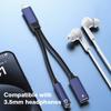 Lightning To 3.5mm Earphones/Headphone Audio Aux Jack Adapter Dongle Cable with Charging For iPhone 14 13 12 11 Pro Max XS XR 3