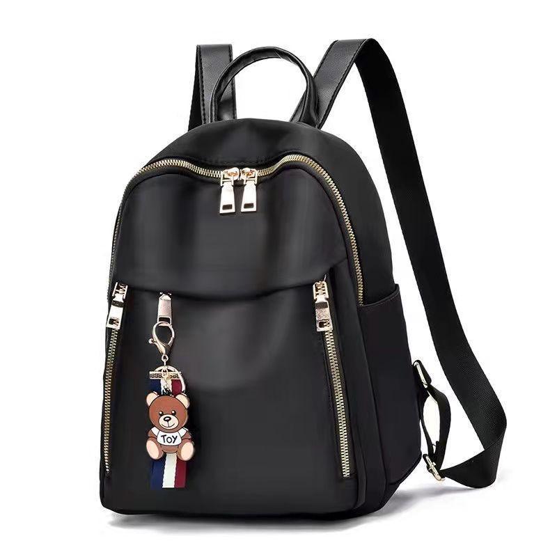 Korean Style Women's Oxford Cloth Canvas Backpack - Large Capacity Travel Schoolbag 2025