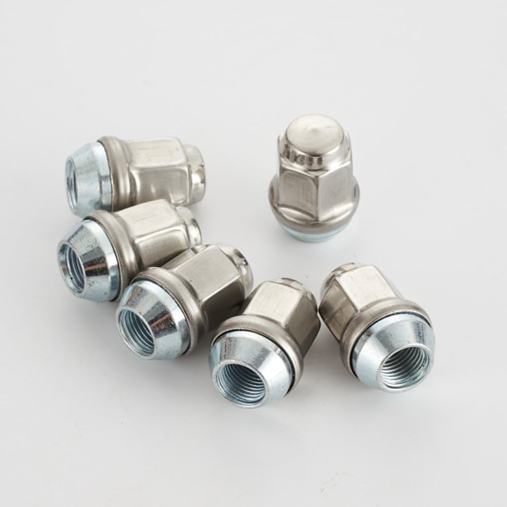 1/2-20 Wheel Lug Nuts for Jeep Wrangler JK TJ Jeep Cherokee Grand Cherokee Comanche