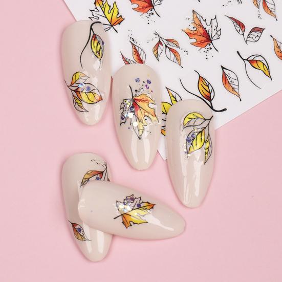 Delicate Manicure Decal Strong Stickiness Ultra-Thin DIY