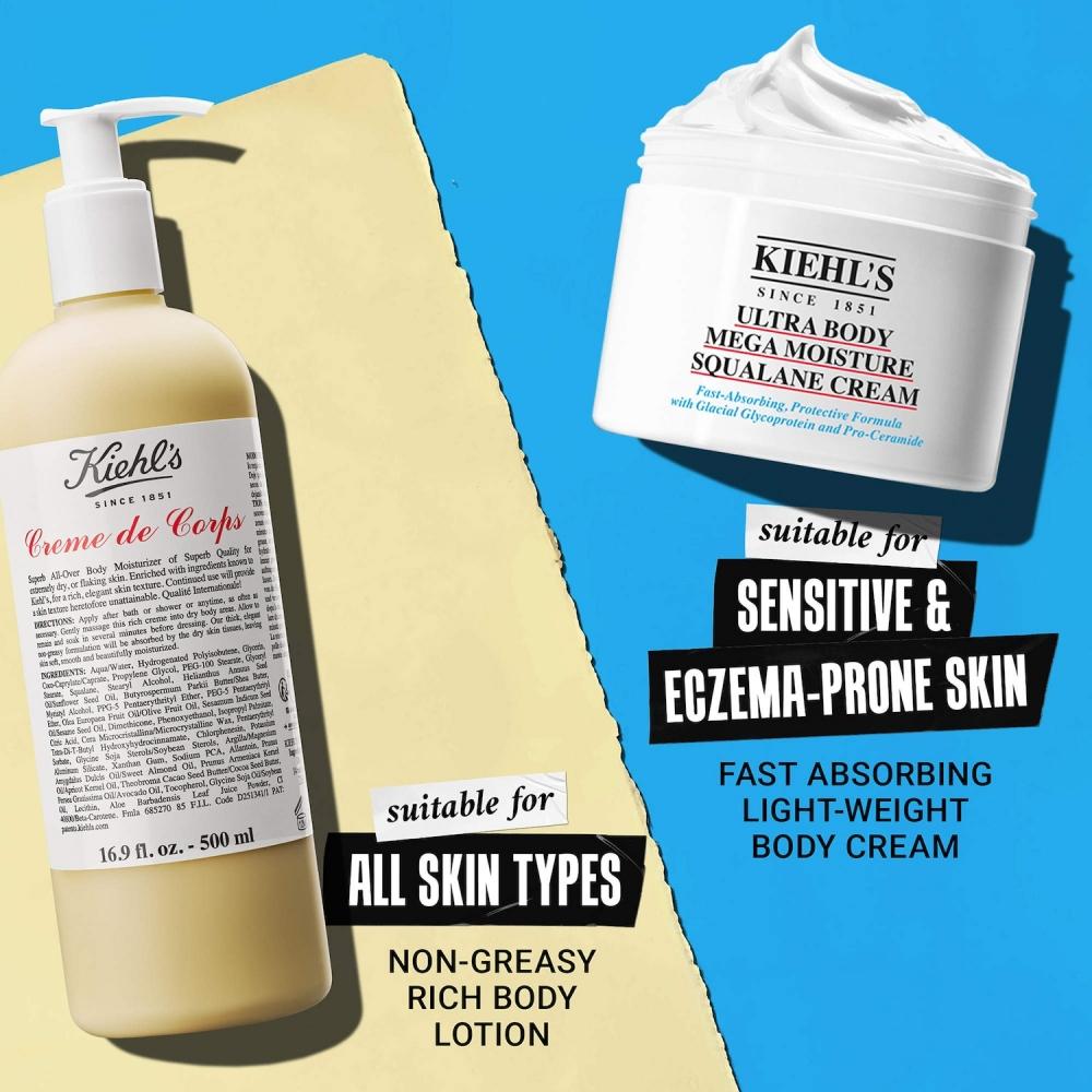 Kiehl S Since 1851 Ultra Body Mega moiSture Squalane Cream 2.5 Oz