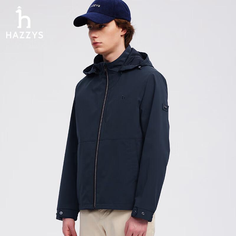 

HAZZYS Men s Detachable Hood Jacket ASVZU0BCU07 175/96A48