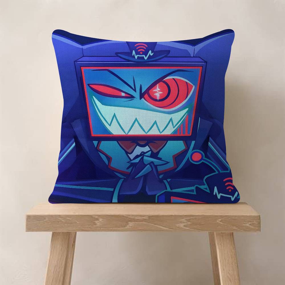 Anime HHelluva Boss Vox   Pillow Gift Home Office Decoration Bedroom Sofa Car Cushion Cover case 45x45