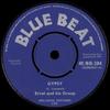 7inch Record ERROL  HIS GROUP  Gypsy  Miss May 45BB284 Blue Beat 1965 UK Reggae Ska  Dub Used