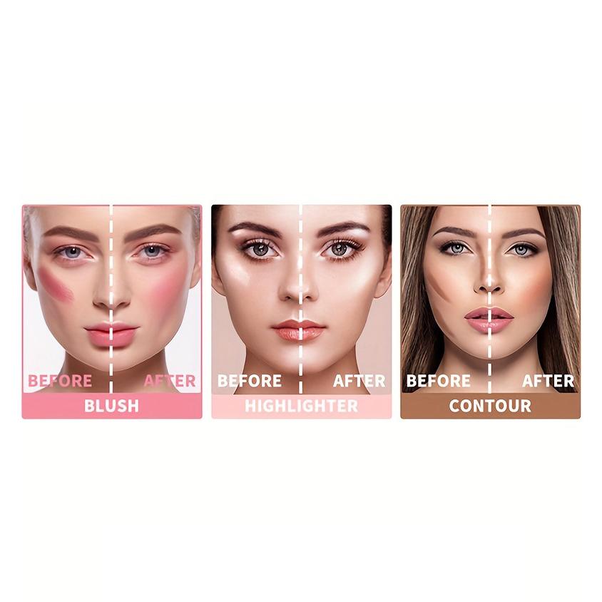 Natürlicher Multifunktions-Rougestift für das Gesicht, cremige Textur, langanhaltend, leicht zu verblenden, 5 Farbtöne erhältlich, tragbares Make-up für Wangen und Lippen