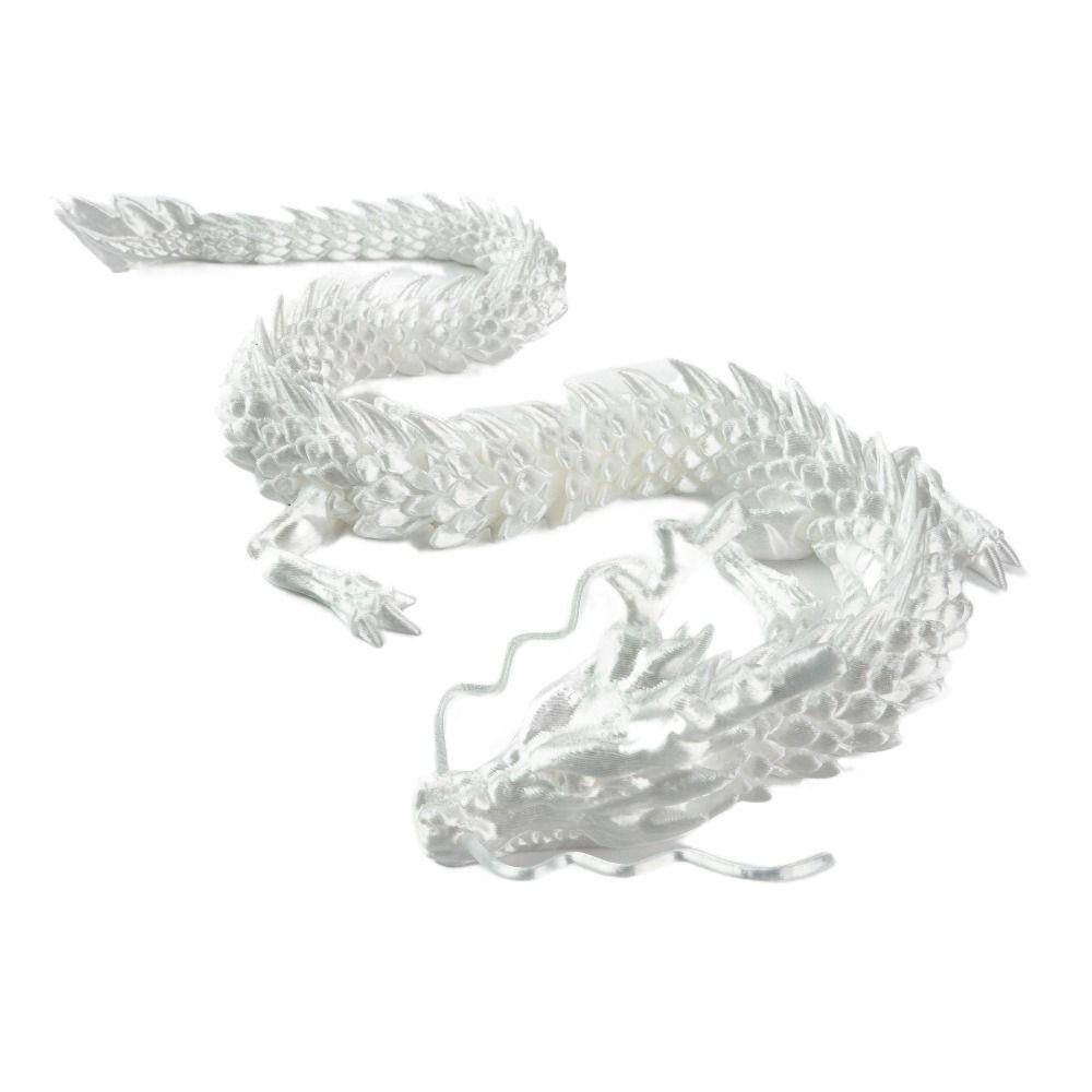 3D Articulated Chinese Dragon Long Chinese Dragon Ornament Joint Movable Dragon Model  Office