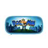 Dog Mans Cat Cartoon School Pen Bag With Durable Polyester For Elementary Students