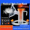 Standard Disposable Nebulizer Mask with Adjustable Mist Volume Atomization Cup & Mouthpiece