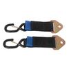 Tie Down Adapter Straps S-Hooks Convert Bolt On Auto Retractable Ratchet Straps to Straps Connecting Bands