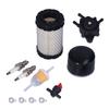 Lawn Mower Air Filter with Fuel Pump Oil Filter Fuel Filter Pre Filter for John Deere D100 D105