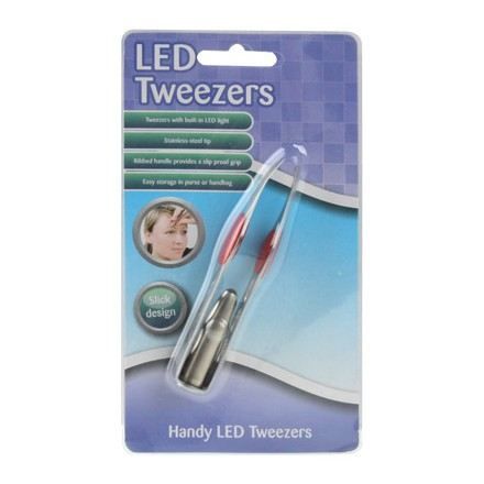 Pinzette – NMC – Einfache Handhabung – Integriertes LED-Licht – Für Erwachsene