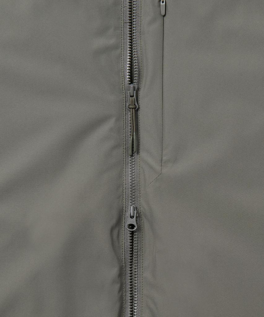 Musinsa Standard Hooded All-Round Padded Jacket [Khaki Gray]