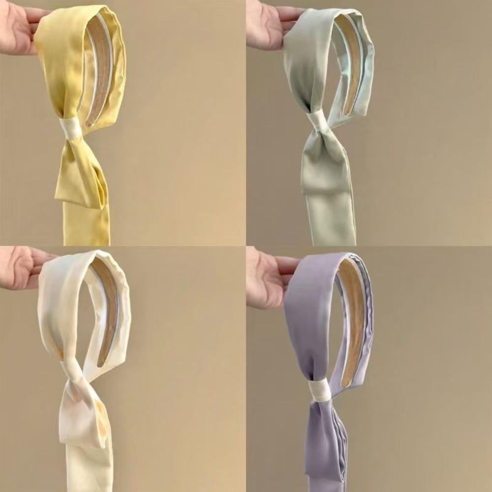 Schleife Schleife Stirnband Koreanischer Stil Haarreifen Vintage Band Haarband Dekoration