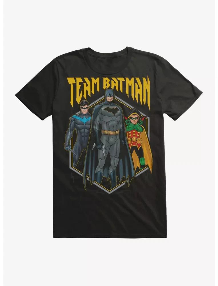 Comics BatUnisex Team Black TShirt S