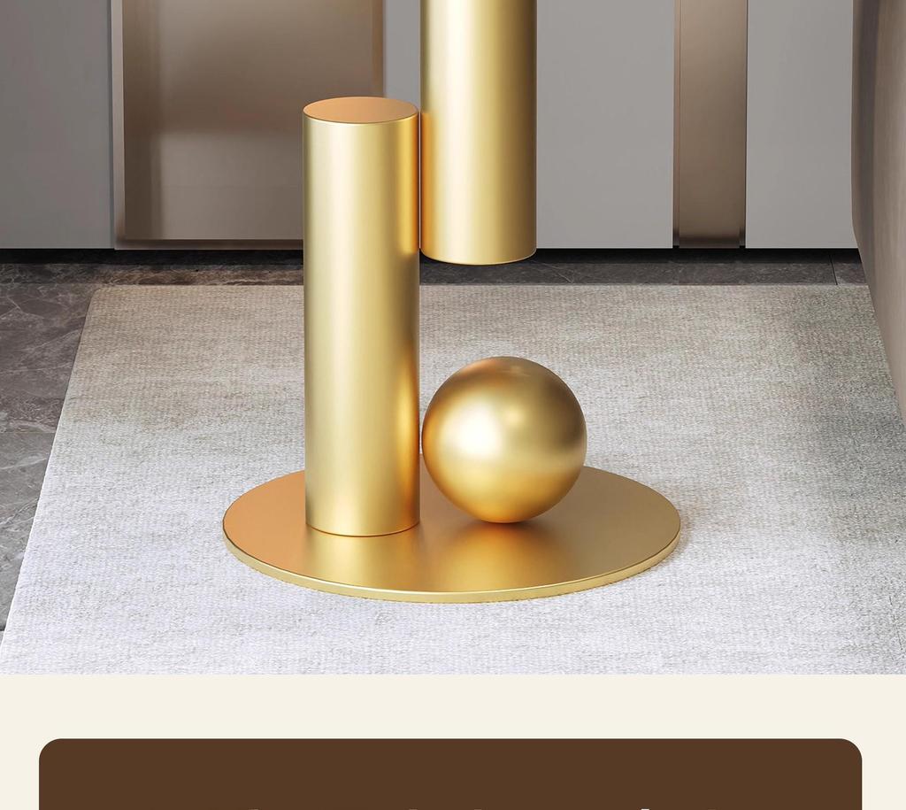 Cream-Style Sintered Stone Side Table: Minimalist Round Coffee Table for Living Room or Bedside, Light Luxury Feel.