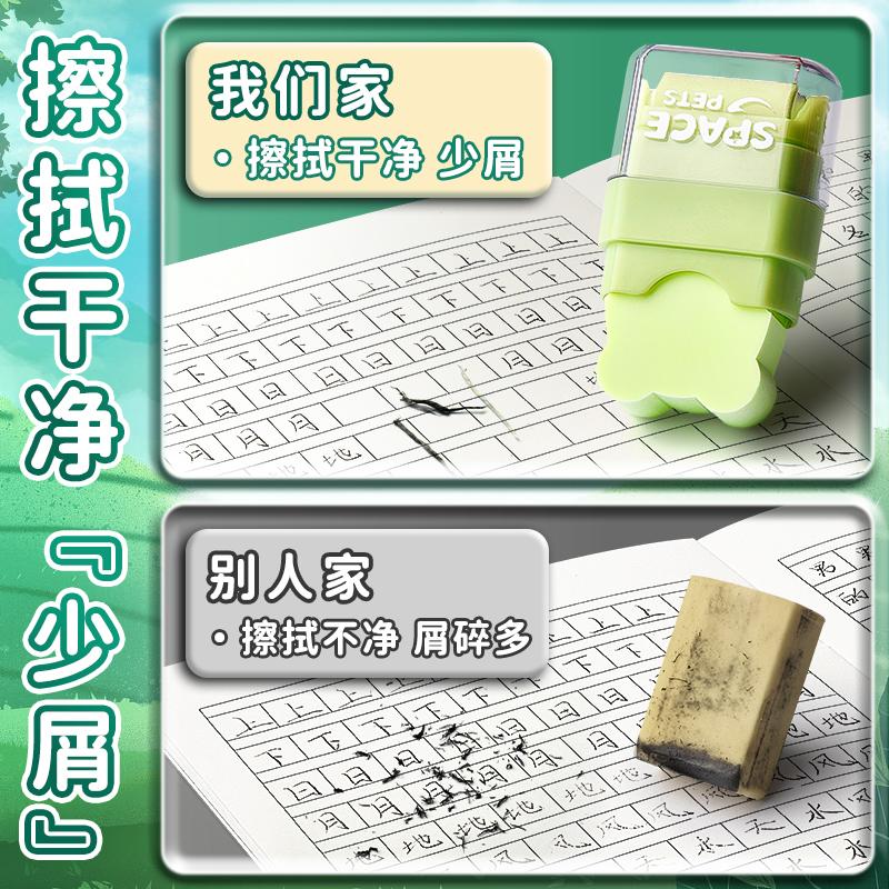 M&G Hot Sale Cute Animal Eraser Roller Eraser, Multi-coloured Rubber Stationery for Kids, Office and Students Pencil Eraser