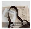 Retro Women's Large Capacity Fashion Tote: Versatile Textured Shoulder Bag for Autumn & Winter
