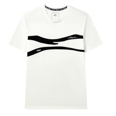 Fila 3.1 Phillip Lim Minimalist Versatile Comfortable Short Sleeve T-Shirt Men Tops White F11M136103F-WT