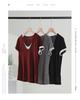 Color Blocking Fake Two Round Neck Short Sleeved T-shirt for Women In Summer 2026, Versatile and Slimming Casual Top