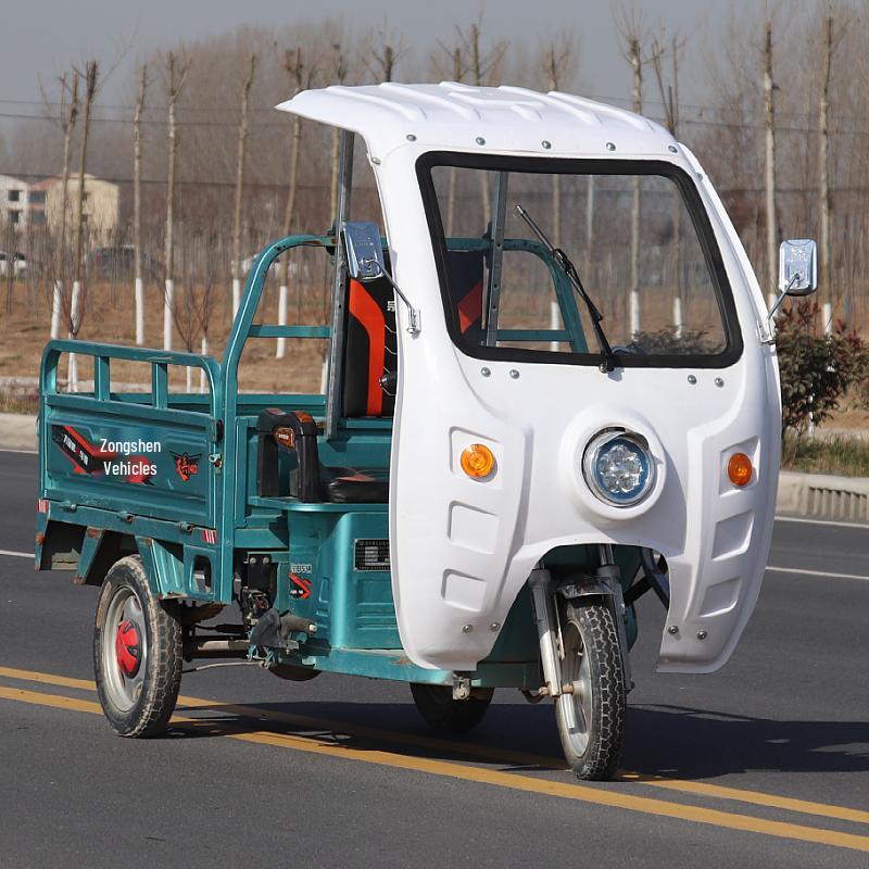 Auvent Pare-soleil Imperméable pour Tricycle Électrique