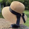 Straw Hat Women's Summer Sunscreen Face Cover Sun Hat Women's Seaside Vacation Fisherman's Sun Hat Versatile Beach Hat Children