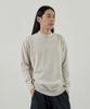 Analog Mood-Like Semi-Half Turtleneck Knit (Oatmeal)