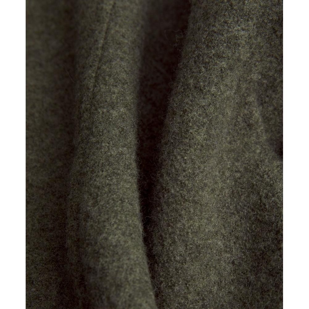 Lululemon Wool Blend Collared Jacket Heathered Olive Brown