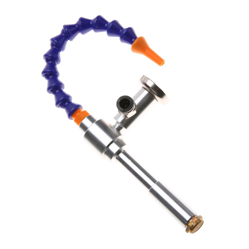 130MM Vortex Cold Air Gun Dry Cooling Airflow Machine With Flexible Tube(08 + Magnet Base)