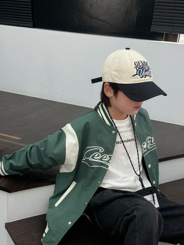 Boys' Versatile Spring Denim Pants - Cool, Handsome, Loose Casual Korean Street Style