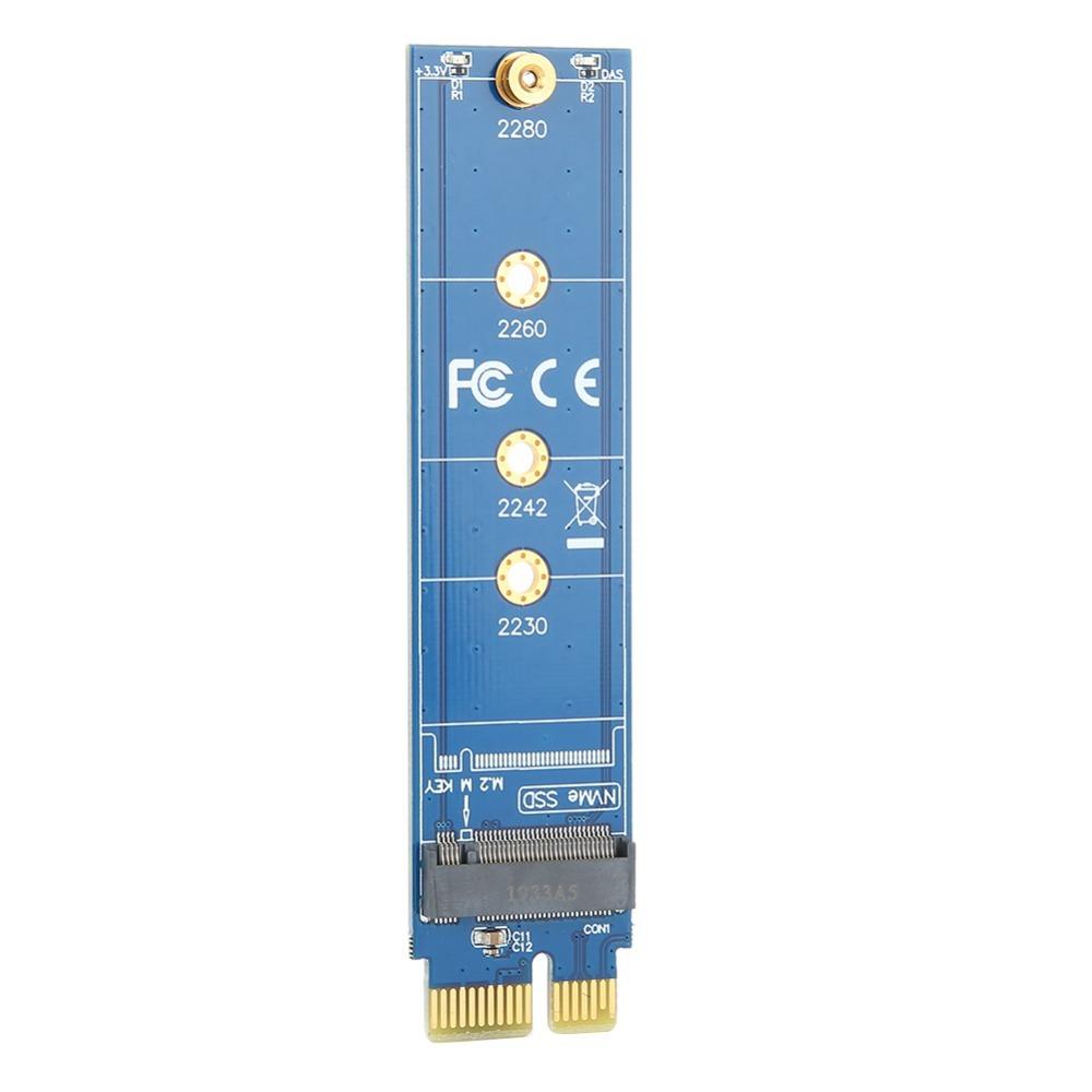 

Blue PCI E To NGFF M.2 Hard Disk Adapter High Speed NVME PCIe Adapter Card PC Upgrade