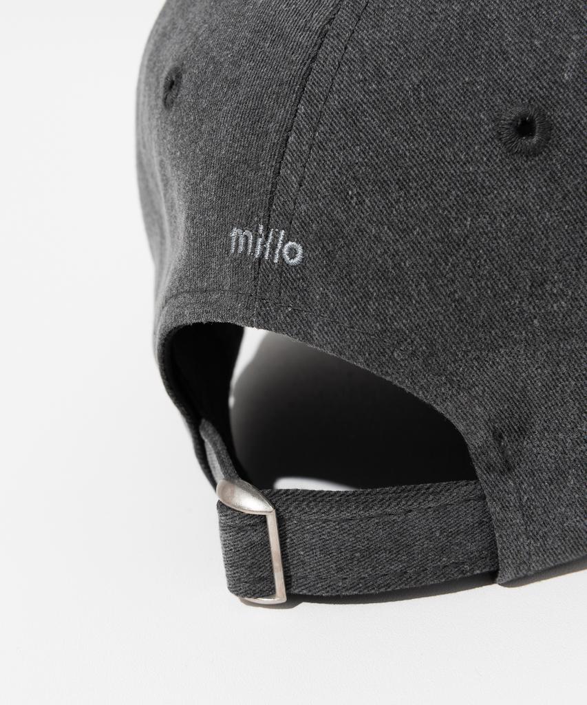MILLO ARCHIVE Holiday Signature Ball Cap [Stone Black]