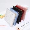 Fashion Portable Cosmetic Bag Hot Stamping Star Pattern Soft Velvet Women Toiletry Bag with Zipper Make Up Storage Bag