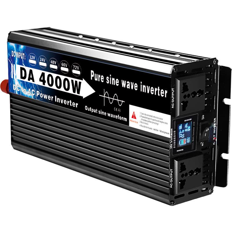 2023 Pure Sine Wave High Power Solar Inverter, 12V-72V to 220V, 4000W-12000W