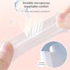 5m/Roll Transparent Silicone Gel Moleskin Tape, Flexible Protection for Feet, Fingers, Toes Waterproof, Reusable, Invisible for Travel & Shoe Comfort
