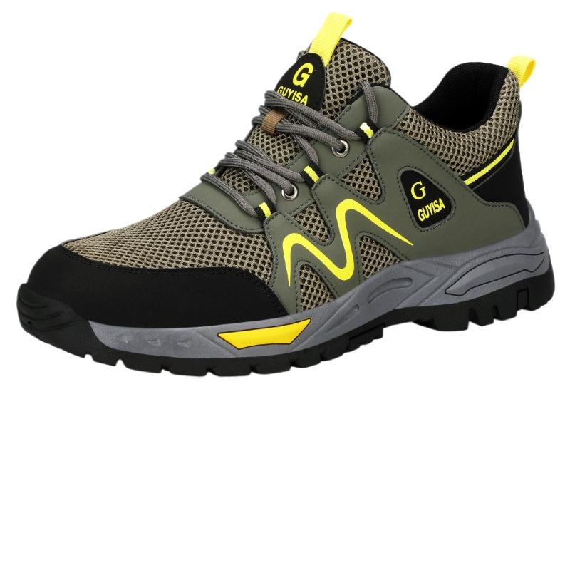 Labor Insurance Shoes Men's Anti-smashing, Anti-piercing, Wear-resistant, Anti-manufacturing, Breathable, Safety Protective Shoes