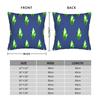 Sims 4 Plumbob Video Game Pillow Cover  Retro Trendy Pillow Case For Couch Sofa Bedroom Print Pillowcases Birthday Present