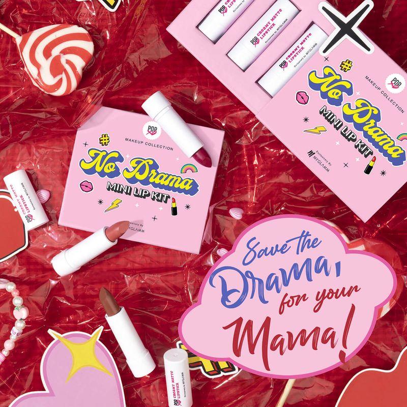 Popxo Makeup – No Drama – Mini-Lippenset